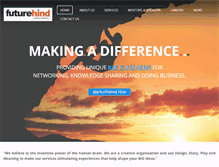 Tablet Screenshot of futurehind.com